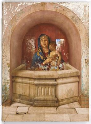 Sample artwork by Rafael Cauduro (Born 1950), known for painting - View similar artists and auction records