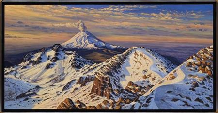 Amanecer en el Iztaccíhuatl