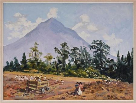 Vista del Popocatépetl