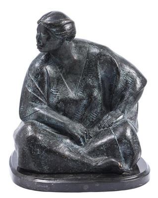 Mujer sentada