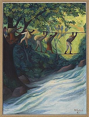 Sample artwork by Rosendo Soto (Born 1912), known for painting - View similar artists and auction records