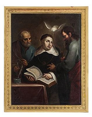 INSPIRACIÓN DE SANTO TOMÁS DE AQUINO by Jose Rodriguez Carnero - Auction record, sale price, and art valuation. Compare with similar artists and explore comparable artworks.