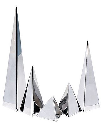 Familia Bibelots Prismas Triangulares