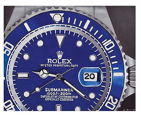 Rolex Submariner azul