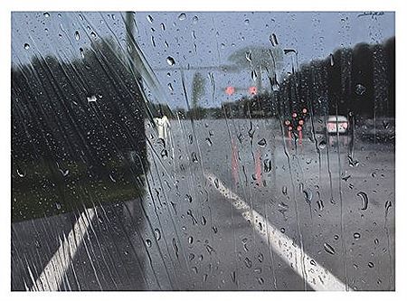 La mirada, de la serie Rain