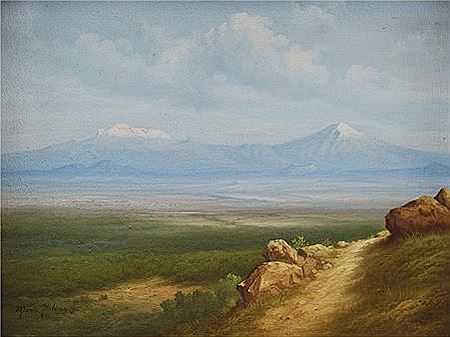 Sample artwork by Mario G Urbina (Born 1949), known for painting - View similar artists and auction records