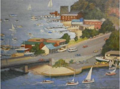 At the Spit by Ronald Hewison Steuart - Auction record, sale price, and art valuation. Compare with similar artists and explore comparable artworks.