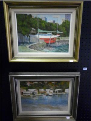 Harbour Scene and Mooring