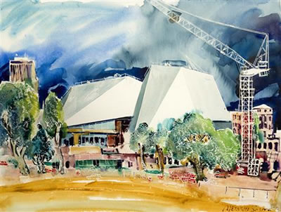 Construction of Festival Centre
