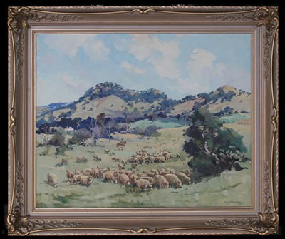 Pastoral with Stockman
