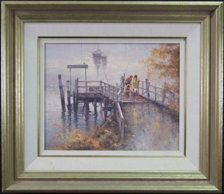 Fishing on the Wharf