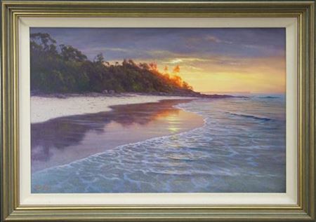 Chinamans Beach by David Brayshaw - Auction record, sale price, and art valuation. Compare with similar artists and explore comparable artworks.