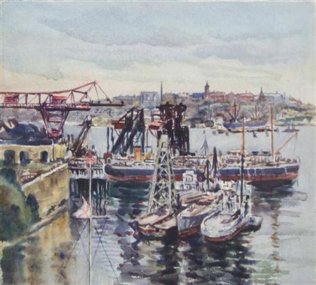 Views of Balmain From Goat Island