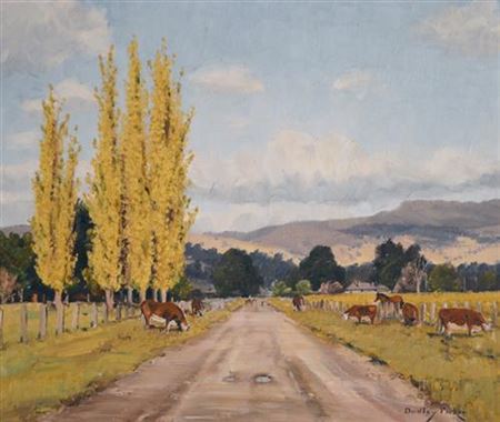 Near Wee Jasper, New South Wales by Dudley Parker - Auction record, sale price, and art valuation. Compare with similar artists and explore comparable artworks.