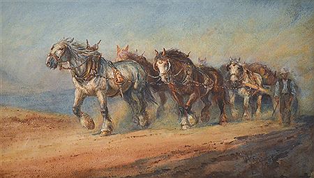 Sample artwork by William Young (fl. 1906-1940), known for painting - View similar artists and auction records