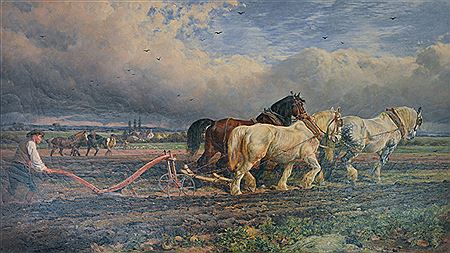 Ploughing the Land 1862
