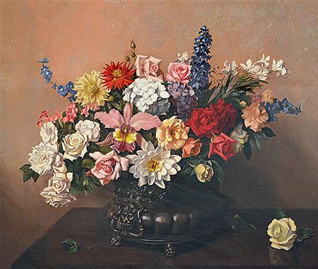 Still Life - Vase of Flowers