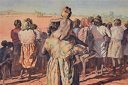 Untitled (Aboriginal Gathering)