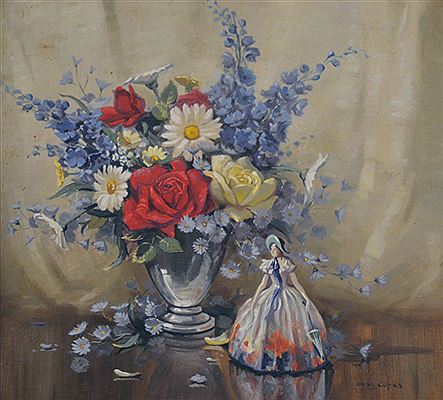 Untitled (Still Life) by Dixon Copes - Auction record, sale price, and art valuation. Compare with similar artists and explore comparable artworks.