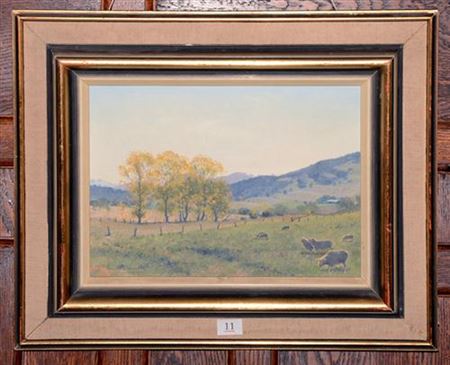 Autumn Landscape Near Queanbeyan by Sydney Woodward-Smith - Auction record, sale price, and art valuation. Compare with similar artists and explore comparable artworks.
