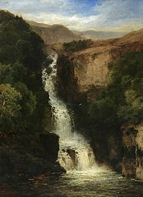 Waterfall by John Brandon Smith - Auction record, sale price, and art valuation. Compare with similar artists and explore comparable artworks.