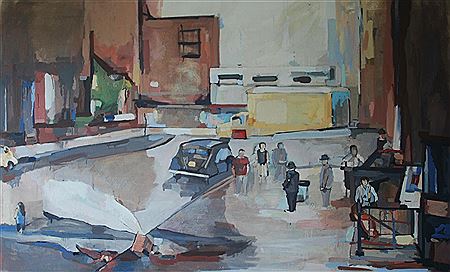 Sample artwork by Peter Raynor, known for painting - View similar artists and auction records