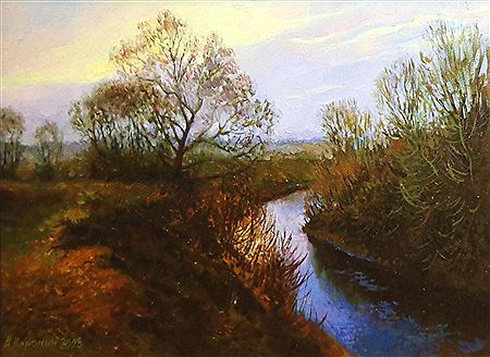 "Ve sennee - spring" by Viktor Voronin - Auction record, sale price, and art valuation. Compare with similar artists and explore comparable artworks.