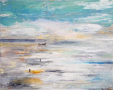 "Low Tide" by Nigel Kingston - Auction record, sale price, and art valuation. Compare with similar artists and explore comparable artworks.