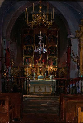 Interior de iglesia