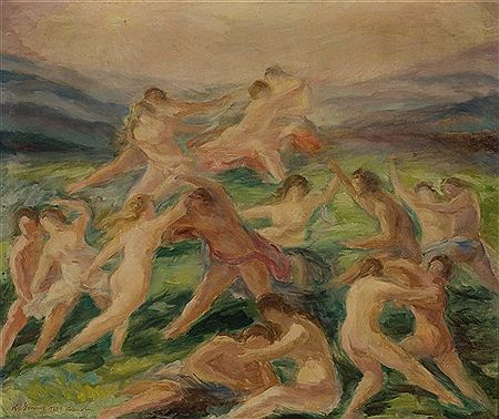 "Ninfas" by Viktor Kallinik Goussef - Auction record, sale price, and art valuation. Compare with similar artists and explore comparable artworks.