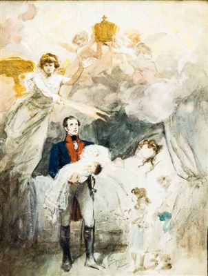 Die Geburt Kaiser Wilhelms I. am 22. März 1797