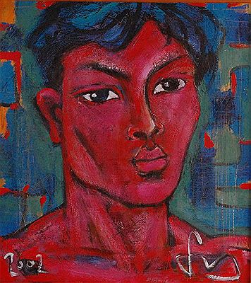 Crimson Widi by Symon - Auction record, sale price, and art valuation. Compare with similar artists and explore comparable artworks.