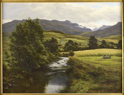 HIGHLAND RIVER LANDSCAPE