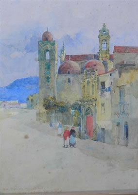 SAN GIOVANNI DEGLI ERMITI by Charles John Watson - Auction record, sale price, and art valuation. Compare with similar artists and explore comparable artworks.