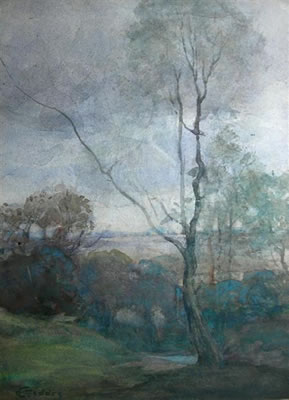 A RESTFUL FIGURE IN A LANDSCAPE by Ewan Geddes - Auction record, sale price, and art valuation. Compare with similar artists and explore comparable artworks.