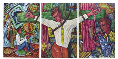CRUCIFIXION --triptych (3)