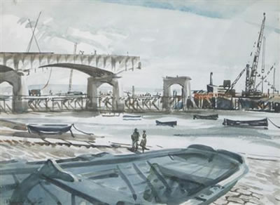 BRIDGE BUILDING KINCARDINE-ON-FORTH