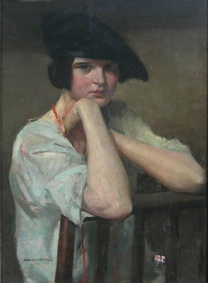 Sample artwork by Hamish Constable Paterson (1890 - 1955), known for portraiture and landscape painting in watercolor - View similar artists and auction records
