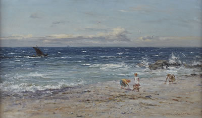 CHILDREN ON THE BEACH