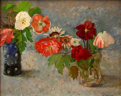 A STILL LIFE OF SUMMER FLOWERS by William Armour - Auction record, sale price, and art valuation. Compare with similar artists and explore comparable artworks.