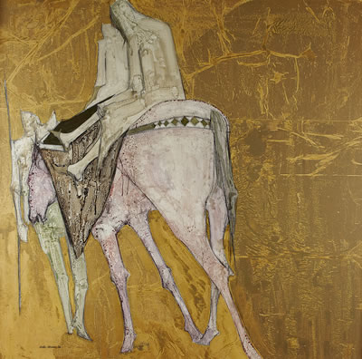 HORSE WITH RIDER by Anda Paterson - Auction record, sale price, and art valuation. Compare with similar artists and explore comparable artworks.