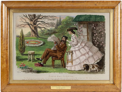 MARRIED FOR MONEY - THE HONEYMOON by John Leech - Auction record, sale price, and art valuation. Compare with similar artists and explore comparable artworks.