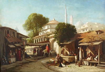 Sample artwork by Louis Tesson (1820 - 1870), known for painting - View similar artists and auction records