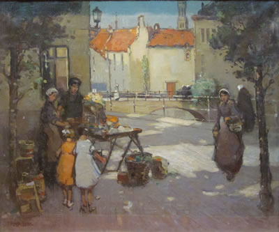 BELGIAN MARKET STALL