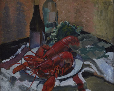 STILL LIFE OF LOBSTER