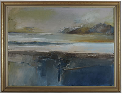 Sample artwork by Hugh McNeil McIntyre (Born 1943), known for landscape painting - View similar artists and auction records
