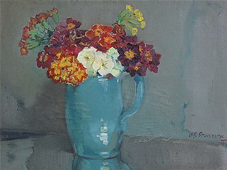 STILL LIFE OF MEADOW FLOWERS