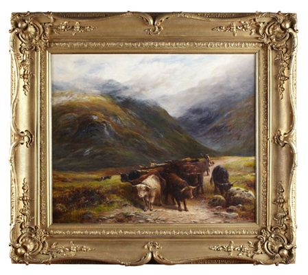 A HIGHLAND DROVE, IN GLENCOE