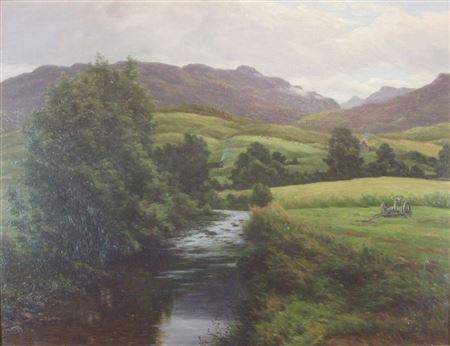 HIGHLAND RIVER LANDSCAPE