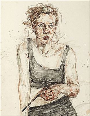 Portrait of Sarah McLaren: Self-portrait